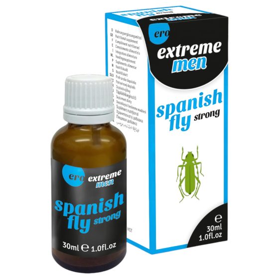 HOT Spanish fly Extreme - kvapky na zvýšenie túžby pre mužov (30ml)