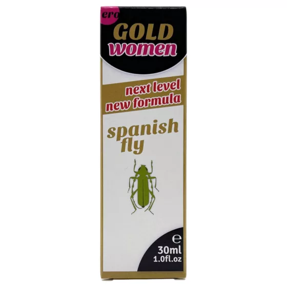 HOT Spanis Fly Gold Woman - afrodiziakum pre ženy (30 ml)