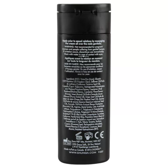 Shunga Dragon - intímny krém pre mužov - 60 ml
