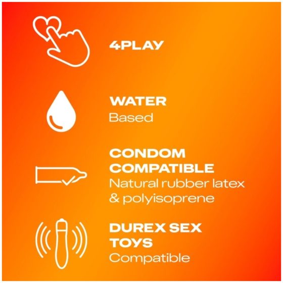 Durex - masážny gél a lubrikant 2v1 - ylang ylang - 200 ml