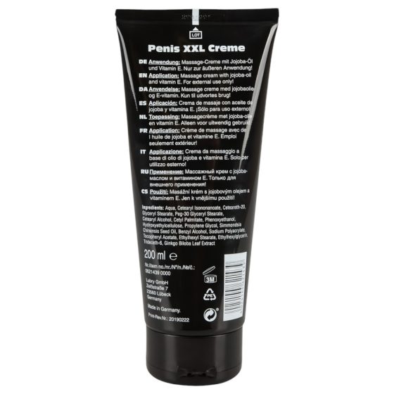 Penis XXL - intímny krém pre mužov (200 ml)