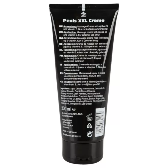 Penis XXL - intímny krém pre mužov - 200ml