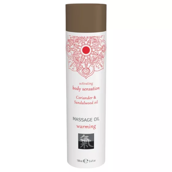 Shiatsu Warming - masážny olej - koriander santalové drevo 100ml