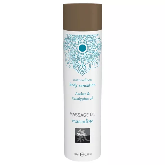 Shiatsu Masculine - masážny olej - borievka a eukalyptus - 100 ml