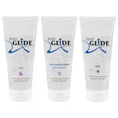 Just Glide - lubrikačný gél set - 3x200 ml