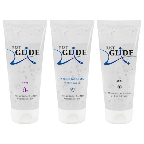 Just Glide lubrikačná sada (3x200ml)
