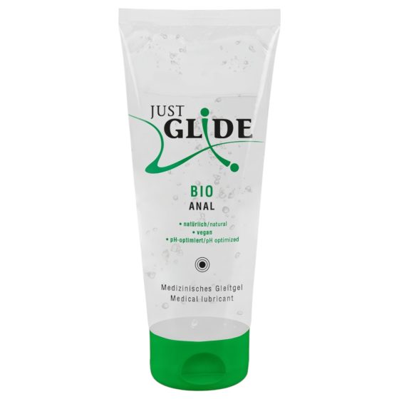 Just Glide Bio ANAL - vegán lubrikant na báze vody (200ml)