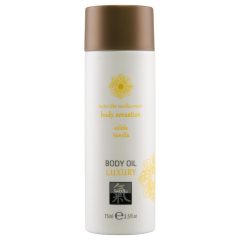 Shiatsu Luxury - jedlý masážny olej - vanilka (75ml)