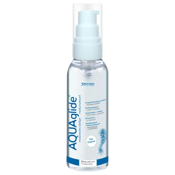 AQUAglide - lubrikačný gél na vodnej báze s pumpičkou - 75 ml