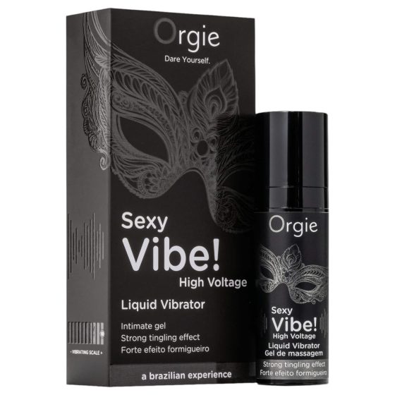 Orgie - tekutý vibrátor unisex - vibračný gél 15ml