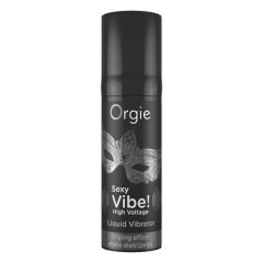   Orgie Sexy Vibe High Voltage - intenzívny stimulačný tekutý vibrátor pre ženy a mužov (15ml)