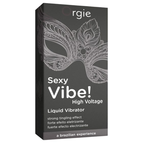 Orgie - tekutý vibrátor unisex - vibračný gél 15ml