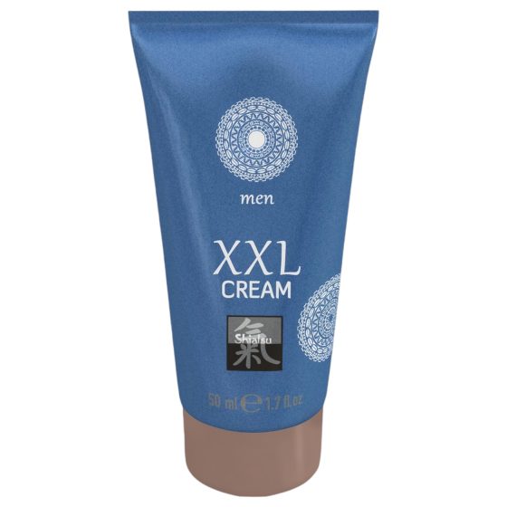 HOT Shiatsu XXL - hrejivý, stimulačný intímny krém pre mužov (50 ml)