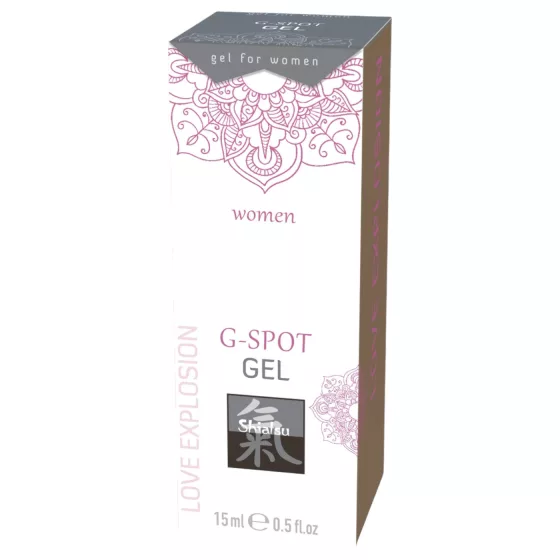 HOT Shiatsu - gél na stimuláciu bodu G - intímny gél - 15ml