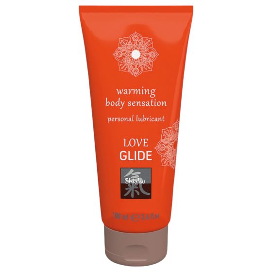 HOT Shiatsu Love Warming - lubrikant na vodnej báze - hrejivý efekt - 100ml