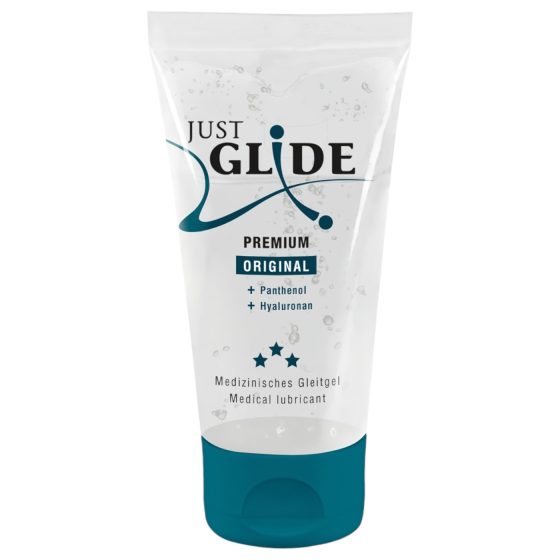 Just Glide Premium Original - vegán, vodný lubrikant (50ml)