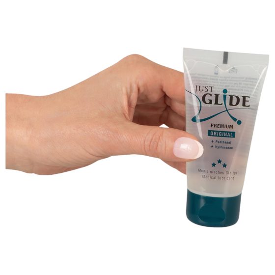Just Glide Premium Original - vegán, vodný lubrikant (50ml)