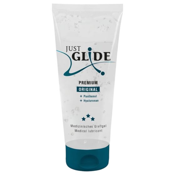 Just Glide Premium Original - vegán, vodná báza lubrikant (200ml)