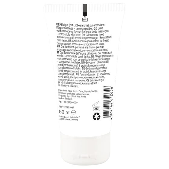 Lick it! - 2v1 jedlý lubrikant - jahoda (50ml)