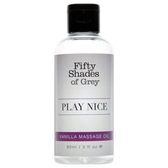 Fifty Shades of Grey - masážny olej - vanilka - 90 ml