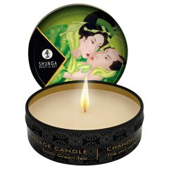 Shunga - masážna sviečka - zelený čaj (30 ml)