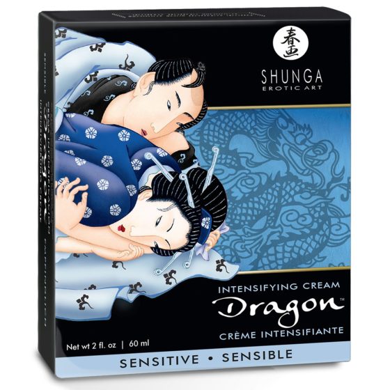 Shunga Dragon Sensitive - intímny gél pre mužov (60 ml)