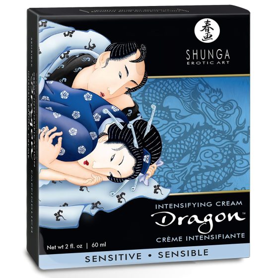 Shunga Dragon Sensitive - intímny gél pre mužov - 60 ml