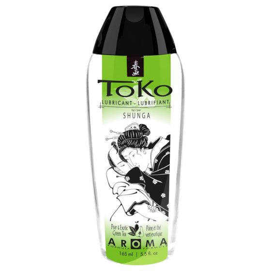 Shunga Toko - lubrikant na vodnej báze - hruška zelený čaj - 165ml