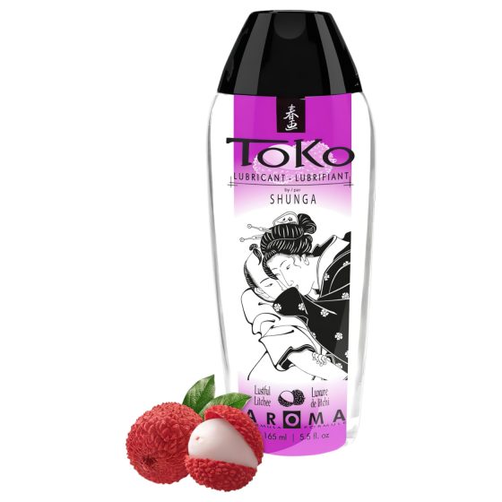 Shunga Toko - lubrikant na vodnej báze - liči - 165 ml