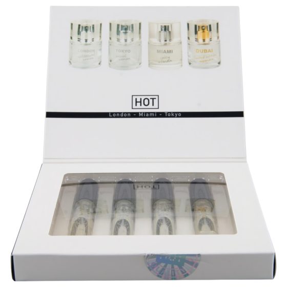 HOT LMTD parfumová sada pre ženy (4x5ml)