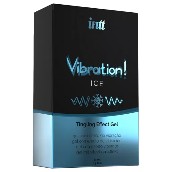 Intt Vibration! - tekutý vibrátor - ľad (15 ml)