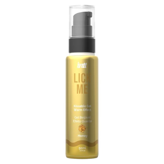 Intt Lick Me - lubrikačný gél s hrejivým účinkom - medový - 50 ml