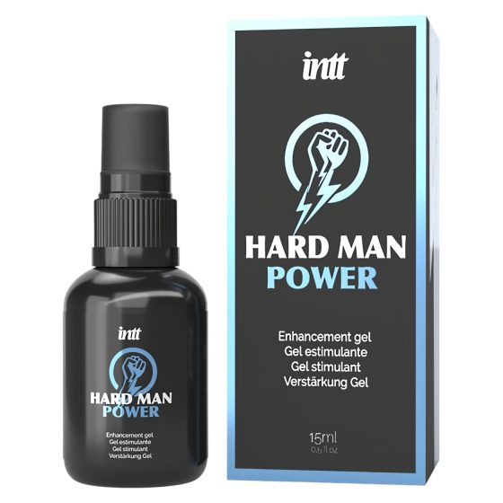 Intt Hard Man Power - stimulačný gél pre mužov - 15ml