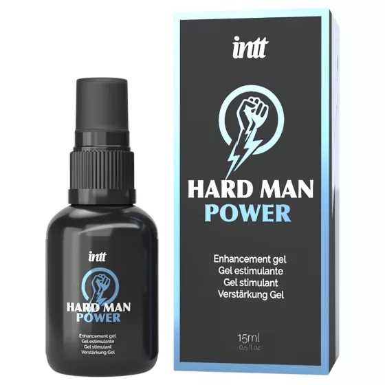 Intt Hard Man Power - stimulačný gél pre mužov - 15ml