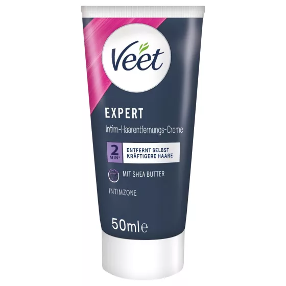 Veet - intímny depilačný krém a hydratačná pena pre ženy (2×50 ml)