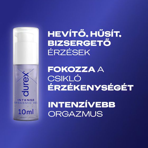 Durex Intense Orgasmic - stimulujúci intímny gél pre ženy (10 ml)