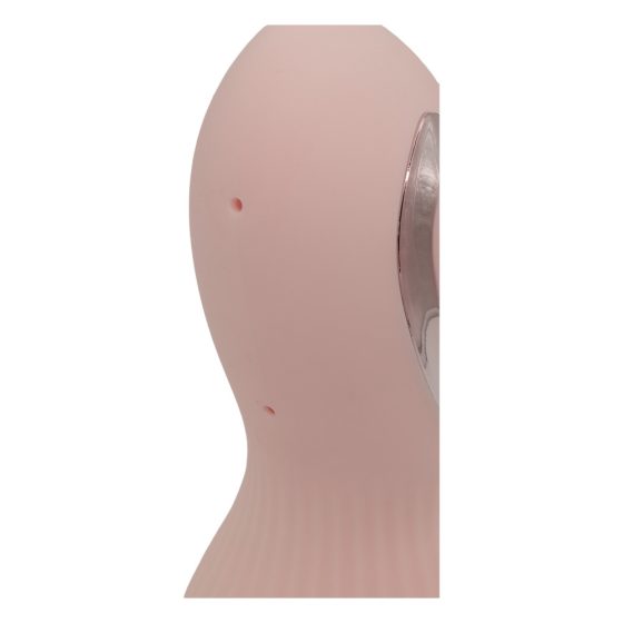 Lonely - dobíjací, vodotesný vibrátor s prísavkou na hrudník (ružový)