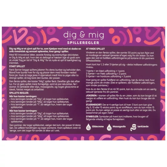 you & me - erotická partnerská hra (dánska)