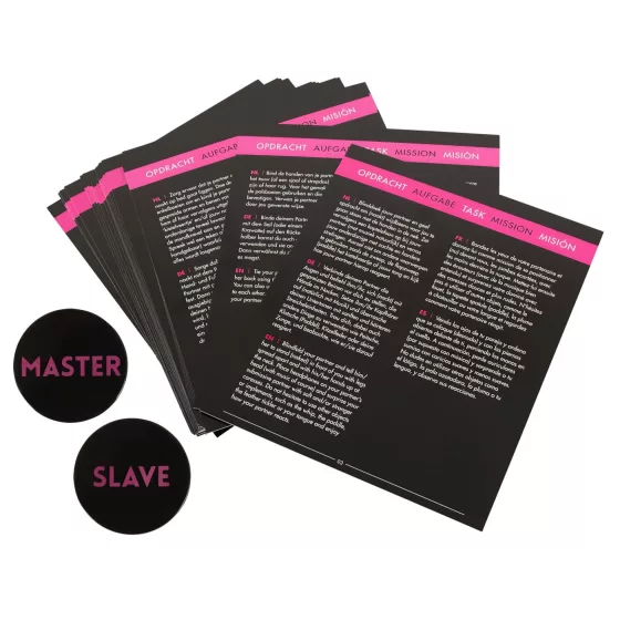 tease & please - Master & Slave - prémiová BDSM dobrodružná sada pre páry (13-dielna)