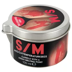   BDSM High Temperature - parafínová telová sviečka - 100 ml