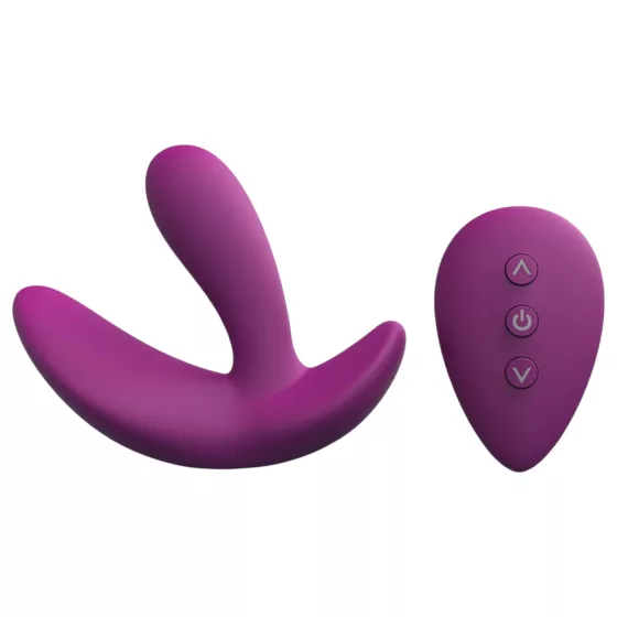 Cotoxo Saddle - vibrátor na prostatu s diaľkovým ovládaním - fialový