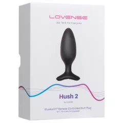   LOVENSE HUSH 2 M - inteligentný análny vibrátor (45 mm) - čierny