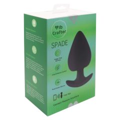   LP Spade - inteligentný, dobíjací, vodotesný análny vibrátor (čierny)