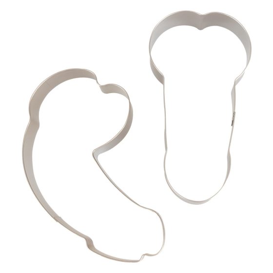 Súprava foriem na pečenie - tvar penisu (2 ks)