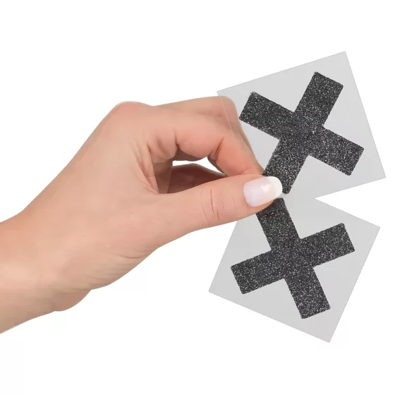 Cottelli - Trblietavé nálepky na bradavky - X