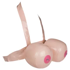 Boob Battle - nafukovací pripínací prsia - natur