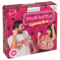Boob Battle - nafukovací pripínací prsia - natur