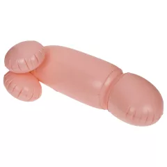   Cock Fighting - nafukovací pripínací penis (telovej farby)