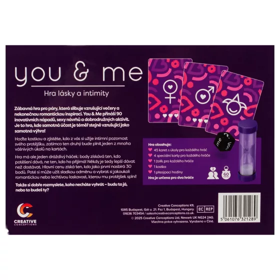 you & me - erotická partnerská hra (česky)