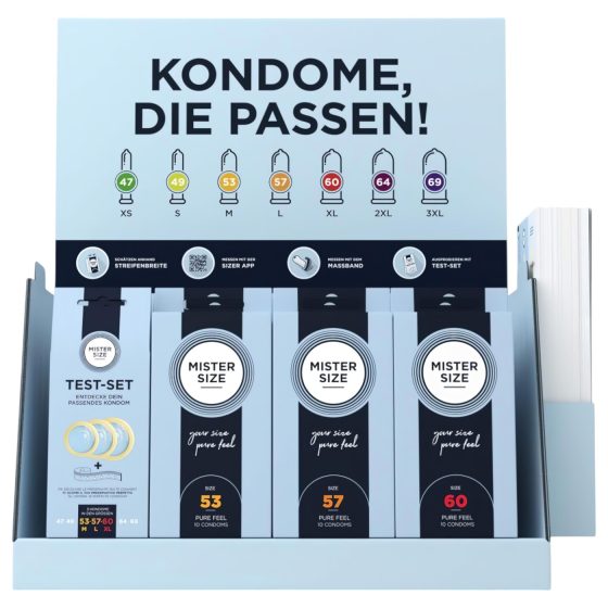 Mister Size Displej - bez produktov